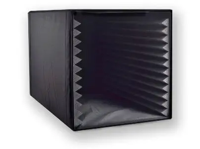Portable shielding booth for remote podcasting