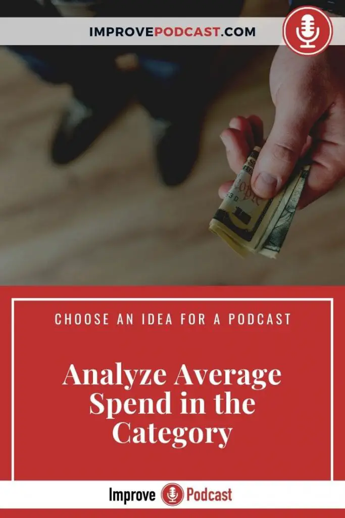 Idea for a Podcast - Average Spend