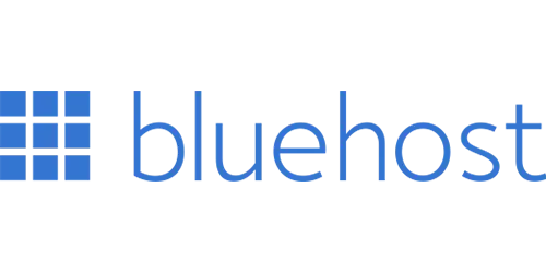 Wordpress Hosting BlueHost logo