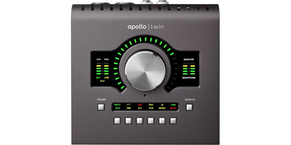 Universal Audio Apollo Twin Duo MKII audio interface under $1000